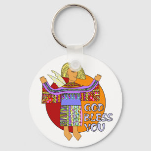 Porte-clés Dieu te bénisse   transparent Hintergrund