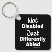 Porte-clés Différent Abled (Recto)