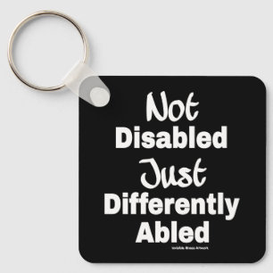 Porte-clés Différent Abled