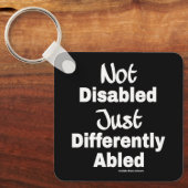 Porte-clés Différent Abled (Recto)