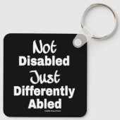 Porte-clés Différent Abled (Dos)