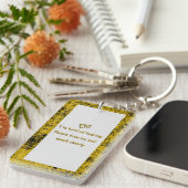 Porte-clés Difficile à entendre (Devant droit)