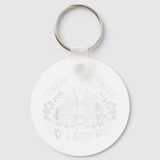 Porte-clés Diffuser Ces Pages Comme Une Bonne Fille (Recto)