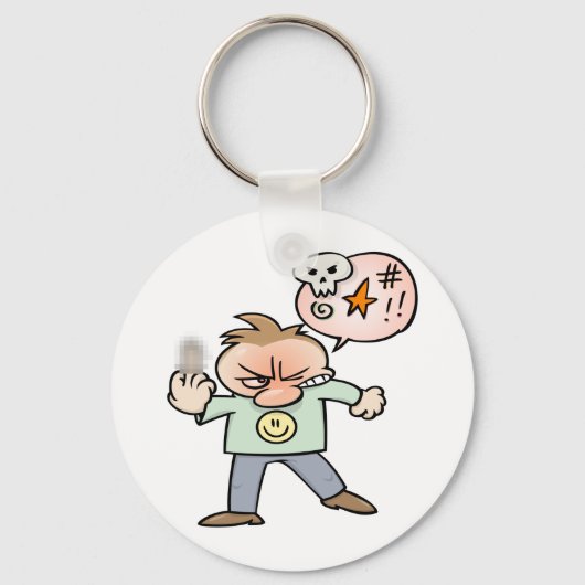 Porte-clés Digitus Impundicus (Recto)