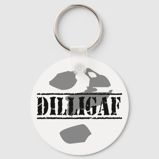 Porte-clés DILLIGAF ? Est-ce que je donne l'air .... (Recto)