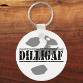 Porte-clés DILLIGAF ? Est-ce que je donne l'air .... (Recto)
