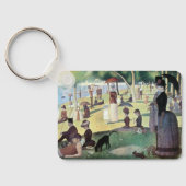 Porte-clés Dimanche après-midi, île La Grande Jatte par Seura (Verso)
