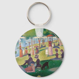 Porte-clés Dimanche sur La Grande Jatte Seurat Peinture