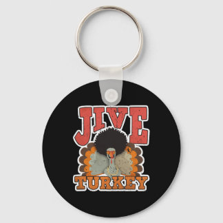 Porte-clés Dinde Jive - Cadeaux Rétro Années 70 - Vintage 70