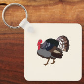 Porte-clés Dinde Oiseau Dinde (Recto)