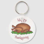 Porte-clés diner diner diner Bon thanksgiving Plateau repas (Recto)