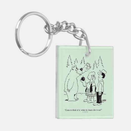 Porte-clés Dîner d'ours (Devant gauche)