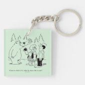 Porte-clés Dîner d'ours (Dos)