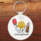 Porte-clés Dink & Drive (PIckleball/Golf :) (Recto)