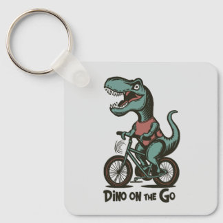 Porte-clés Dino en route