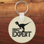 Porte-clés Dino Expert - Amateurs de dinosaures (Recto)