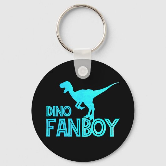 Porte-clés Dino Fanboy - Dinosaur Lover (Recto)