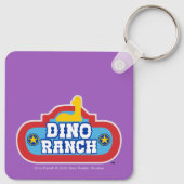 Porte-clés Dino Ranch | Min et Clover (Dos)