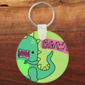Porte-clés Dino Rugissement (Recto)