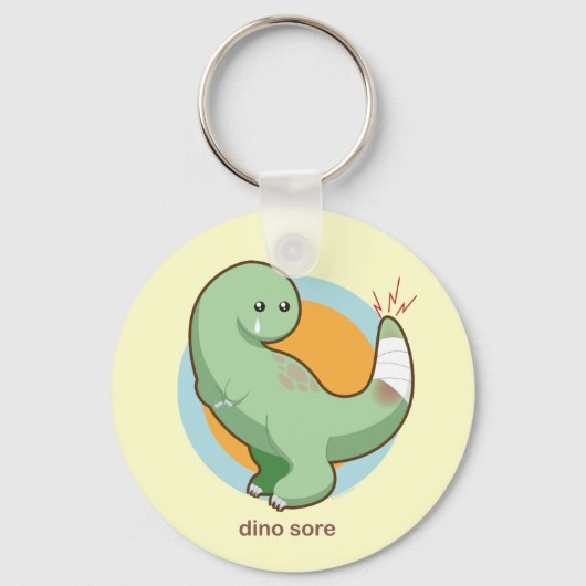 Porte-clés Dino Sore (Recto)