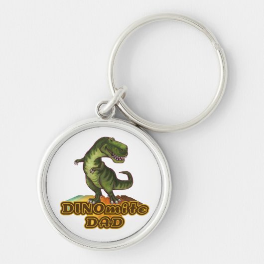 Porte-clés Dinomite Papa (Devant)