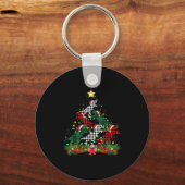 Porte-clés Dinosaur Santa Chapelle Arbre de Noël Buffalo Plai (Recto)