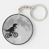 Porte-clés Dinosaur Vélo & Lune (Dos)