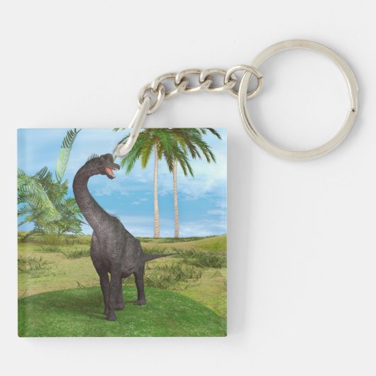 Porte-clés Dinosaure Brachiosaure (Dos)
