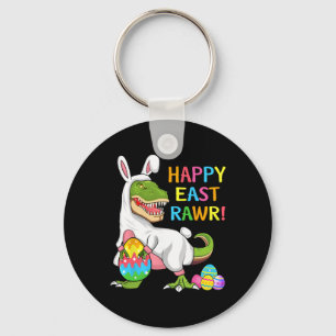 Porte-clés Dinosaure de Pâques Drôle Joyeux Eastrawr T Rex Pâ