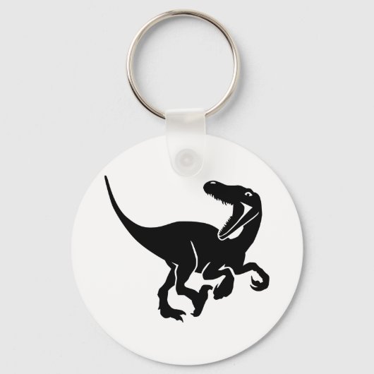 Porte-clés Dinosaure de Velociraptor (Recto)