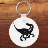 Porte-clés Dinosaure de Velociraptor (Recto)