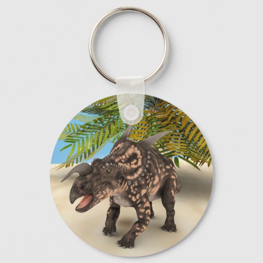Porte-clés Dinosaure Einiosaurus (Recto)