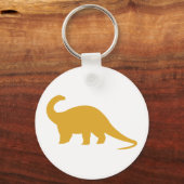 Porte-clés Dinosaure jaune (Recto)