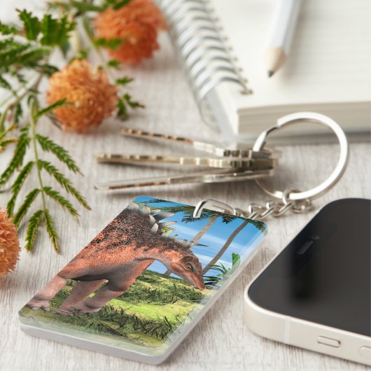 Porte-clés Dinosaure Kentrosaurus (Devant droit)