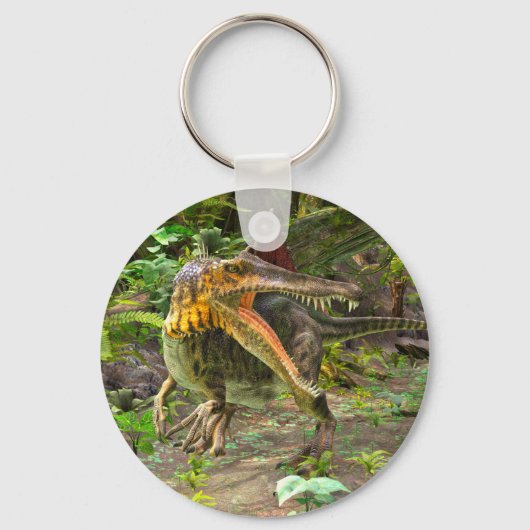 Porte-clés Dinosaure Spinosaurus (Recto)