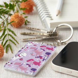 Porte-clés Dinosaures de l'espace, Dinosaures mignons, Étoile