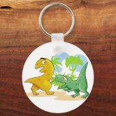 Porte-clés Dinosaures en jeu (Recto)