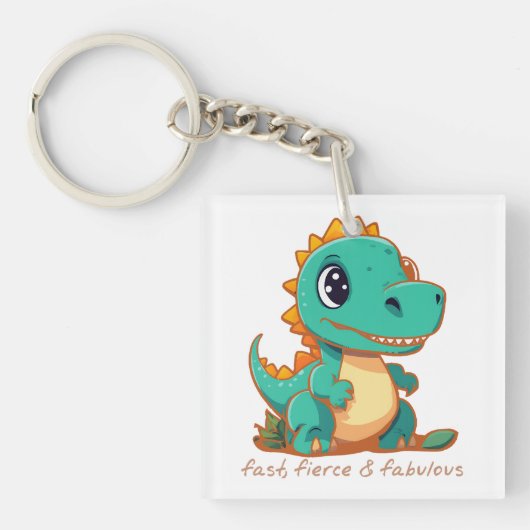 Porte-clés Dinosaures féroces (Devant)