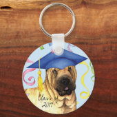 Porte-clés Diplômé chinois de Shar-Pei (Recto)