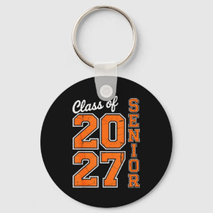 Porte-clés Diplômé de la promotion 2027 Senior 27 High