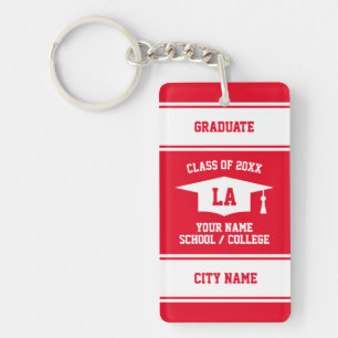Porte-clés Diplômé de la promotion de fin d'études secondaire