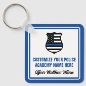 Porte-clés Diplômé de l'Académie de police (Recto)