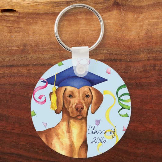 Porte-clés Diplômé de Vizsla (Recto)