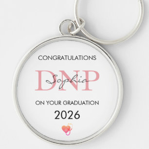 Porte-clés Diplômé DNP Nom Personnalisé Promotion 2026