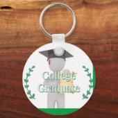 Porte-clés Diplômé du Collège (Recto)