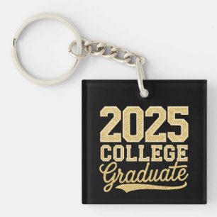 Porte-clés Diplômé du Collège 2025 Remise des Diplômes Étudia