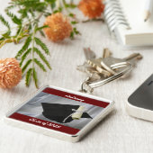 Porte-clés Diplôme et Porte - clé Carré (Côté)