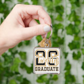 Porte-clés Diplômé senior 2026 (main)