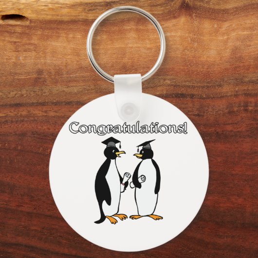 Porte-clés Diplômés de Penguin (Recto)