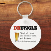 Porte-clés Dire Drôle - Druncle Funny Uncle (Recto)